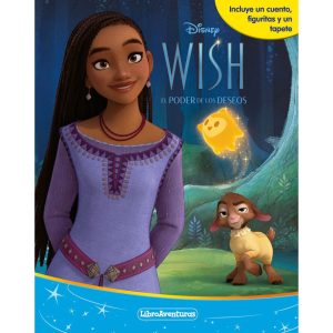 Libroaventuras de Wish, el poder de los deseos. Con figuras y tapete para jugar.