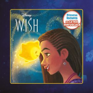 Libro infantil para primeros lectores con letra mayúscula de Wish