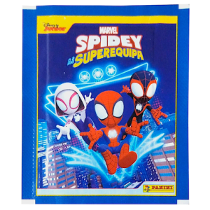 ¿Buscas sobres de cromos de la nueva colección de Spidey y su Superequipo de Panini? Aquí los tienes individualmente. ¡Colecciónalos!