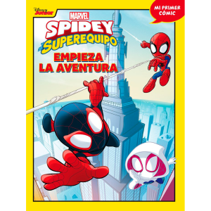 Acompaña a Spidey, a Fantasma y Miles mientras se enfrentan al Duende Verde, a Doc Ock y a Rhino en estas historias inéditas en formato cómic. ¡Trabajo en equipo!