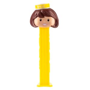 Dispensador de caramelos PEZ de edición limitada que recuerda a las chicas de sus anuncios de los años 50 del siglo pasado.