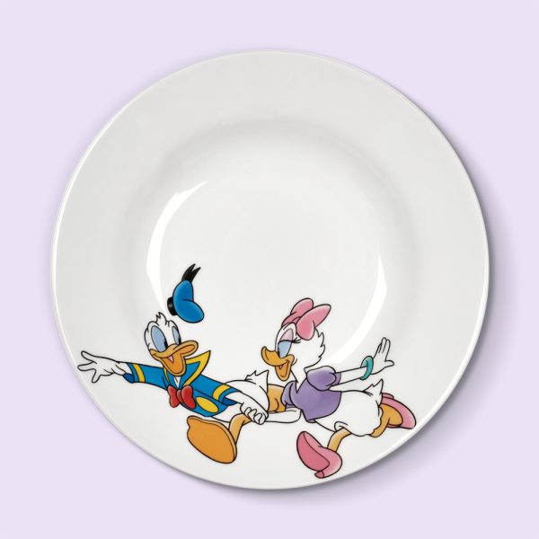 Plato hondo con motivos Disney de la colección Planeta de Agostini