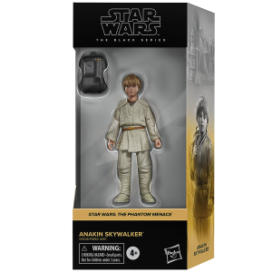 Figura de Anakin Skywalker niño en La Amenaza Fantasma de la Black Series