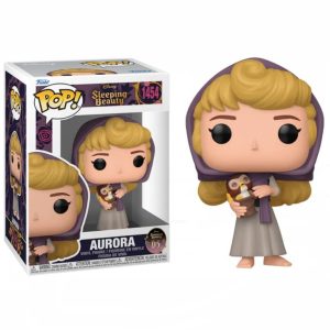 Figura de vinilo Funko Pop! de unos 9 cm. de Aurora, la Bella Durmiente, por el 65º aniversario de este clásico de Disney.