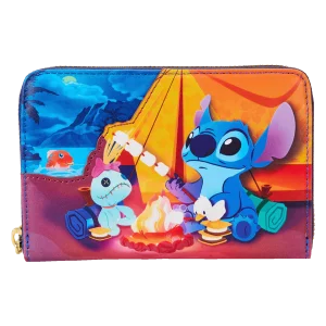 Cartera monedero on Stitch de acampada de Loungefly