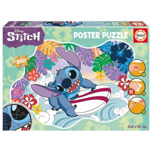 Puzzle poster de Stitch con 250 piezas